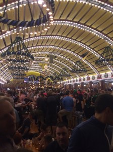 Our View Inside Löwenbräu 